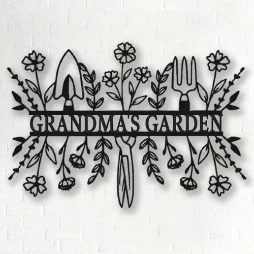 Vista 44 de Letrero de metal personalizado para máquina de coser, arte de pared personalizado para habitación, para mamá, abuela, nana, mimi, alcantarillas