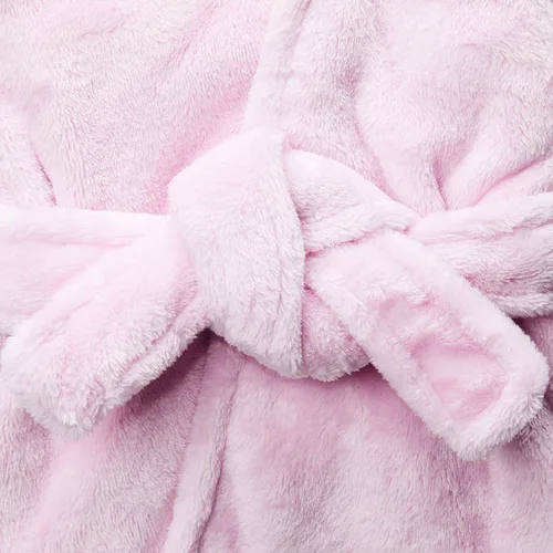 Vista 4 de Hudson Baby, bata de baño de peluche, unisex, para bebé, con diseño de animales