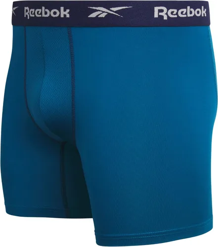 Vista 4 de Reebok Ropa interior para hombre - Calzoncillos tipo bóxer Active Performance (paquete de 6)