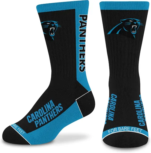 Vista 14 de For Bare Feet NFL - Calcetines unisex para niños de la NFL Mvp Crew
