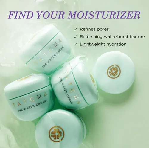 Vista 2 de TATCHA The Water Cream Cream Moisturizer for Face, Optimal Hydration For Pure Poreless Skin