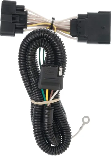 Vista 5 de CURT 13386 - Enganche de remolque clase 3, receptor de 2 pulgadas, se adapta a Ford Explorer, Police Interceptor Utility y CURT 56172 Arnés