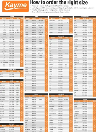 Vista 4 de Kayme Funda impermeable para automóvil deportivo para todo tipo de clima. Consulta la tabla de tallas del vehículo para un ajuste preciso. Cubierta