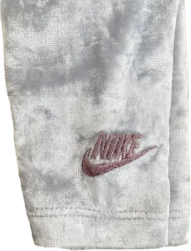 Vista 2 de Nike Conjunto de 2 piezas de sudadera y leggings de vellón para niñas pequeñas