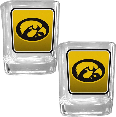 Vista 29 de Siskiyou Sports NCAA unisex Square Glass Shot Glass Set