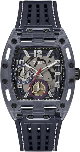 Vista 20 de Guess Men's GW0G Series Analog Trend Watch Polycarbonate Case Silicone Bracelet 50M Water Resistance