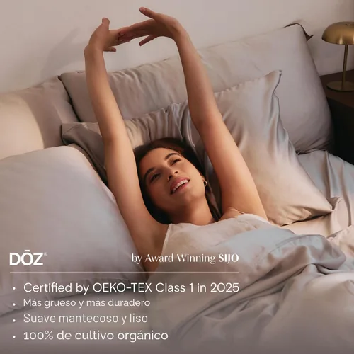 Vista 6 de DOZ - Juego de sábanas, 100% viscosa derivada de bambú, cultivado orgánicamente, suaves como la mantequilla, sábanas refrescantes, alto GSM Blush
