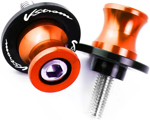 Vista 15 de Carretes de basculante CNC para motocicleta, deslizadores de tornillo oscilante de 6/8/0.394 in para Suzuki V-Strom 250 650 1000 DL650 DL1000 DL250
