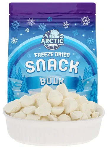 Vista 5 de Arctic Farms Trozos de Helado Liofilizado Empaquetados y en Caja - No se Derrite (1 libra, S'mores)