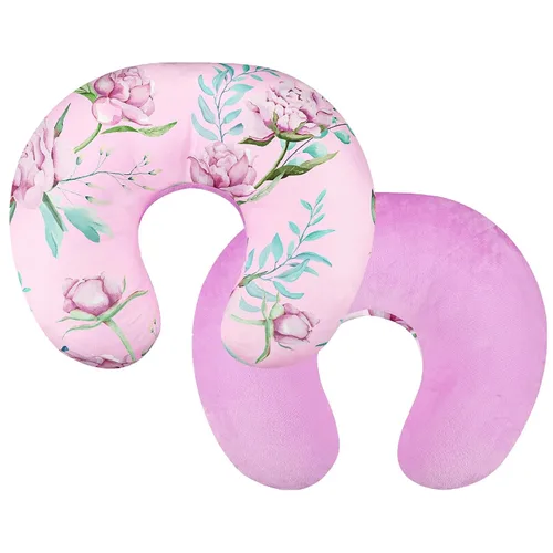 Vista 11 de DILIMI Funda de almohada de lactancia, fundas de lactancia suaves y elásticas para almohadas de lactancia, 1 paquete de funda reversible extraíble