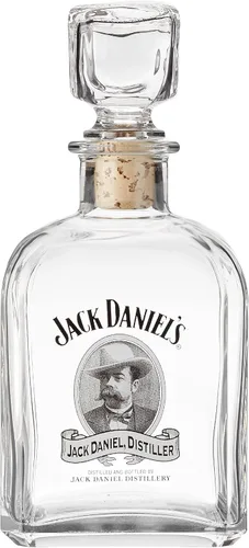 Vista 2 de Jack Daniel's Decantador con logotipo de Barware Cameo con licencia