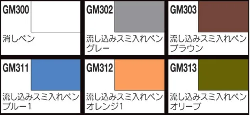 Vista 2 de GSI Creos Gundam Marker - Juego de rotuladores para verter tinta