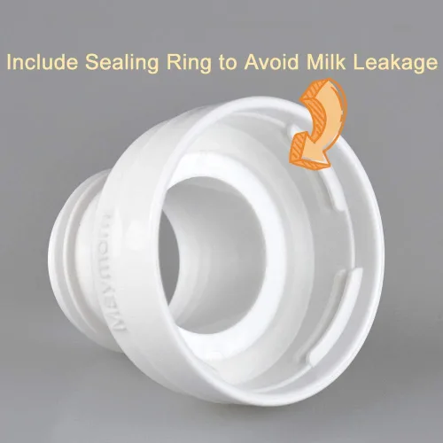 Vista 5 de Maymom Kit de conversión compatible con Medela Sonata, Freestyle Flex, bomba con estilo MaxFlow Pro Pro Pro para usar con botella de polipropileno