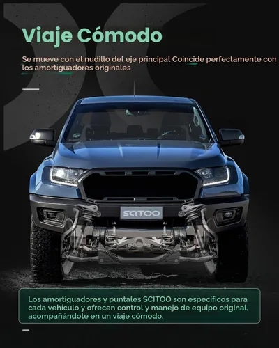 Vista 7 de SCITOO Amortiguadores delanteros traseros para amortiguadores Suzuki Grand