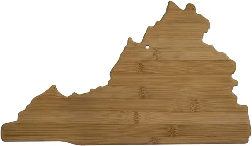 Vista 48 de Tabla para cortar y servir modelo Alabama de Totally Bamboo, de bambú 100%, para cocina y entretenimiento, Alabama, Marrón
