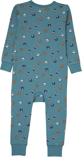 Vista 2 de Hanes Baby Pure Comfort Organic Playsuit, Sleep & Play Infant Long Sleeve Footless Cotton Pajamas, Boy & Girl