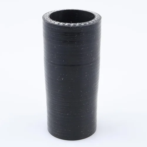 Vista 45 de AC PERFORMANCE ID de 1" a 1/2" (25mm a 13mm) Manguera de silicona recta reductora de 3 capas reforzada negra, 3" de longitud Negro