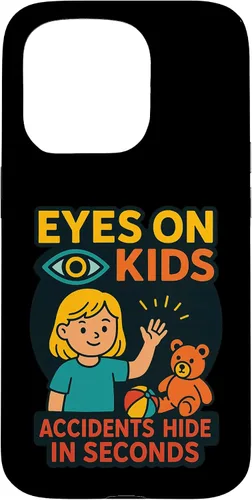 Vista 14 de Eyes on Kids Child Safety Gift for Moms, Granny, Grandad Case for iPhone 16