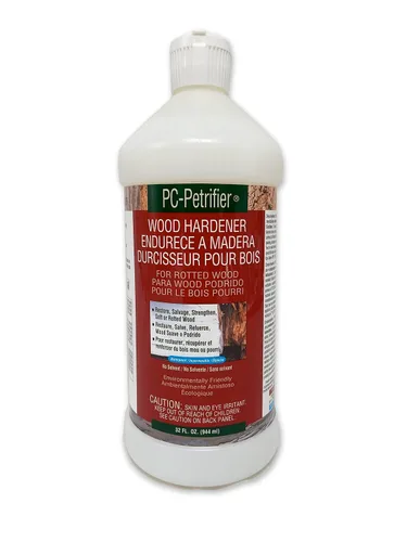 Vista 5 de PC Products PC-Petrifier Endurecedor de madera a base de agua, 8 onzas, blanco lechoso 84441