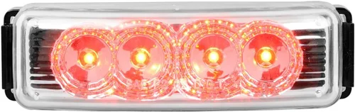 Vista 4 de GG Grand General 77960 Luz LED ámbar/ámbar (lente rectangular Spyder 4 lentes)