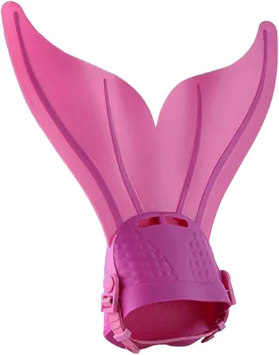 Vista 7 de DNFUN Colas de sirena para nadar para niñas, traje de baño de sirena con monoaleta