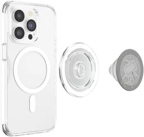 Vista 4 de Marvel Thor Mjolnir Mighty Hammer PopSockets MagSafe PopGrip para iPhone
