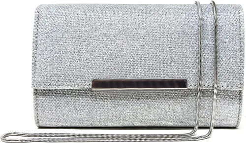 Vista 14 de AFKOMST Pequeños bolsos clutch para mujeres, bolso de noche formal, bandolera y carteras de muñeca para fiesta, baile de graduación, cóctel, boda