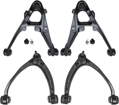 Vista 164 de Detroit Axle - Barras estabilizadoras de brazos de control delanteros 4WD para Ford 2005-2008 F-150 Lincoln Mark LT, 2 brazos de control superiores