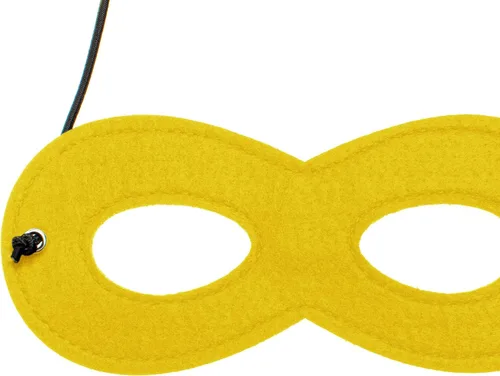 Vista 17 de Máscaras de ojos de superhéroes para niños Negro
