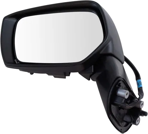 Vista 44 de TRQ Espejo plegable con calefacción eléctrica del lado del conductor con indicador de punto ciego pintura a juego negro liso compatible con Kia