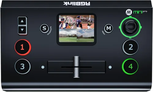 Vista 11 de RGBlink Mini V3 Conmutador de Video con Características Personalizables a través de la Nube TAO – Conmutador HDMI 4K, Pantalla Táctil de 2.1