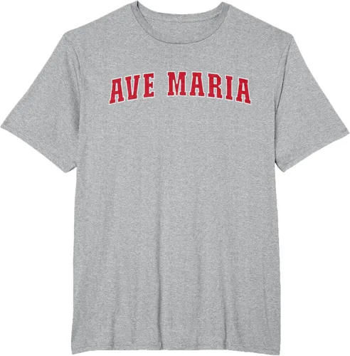 Vista 40 de Ave Maria FL Florida - Camiseta, Negro