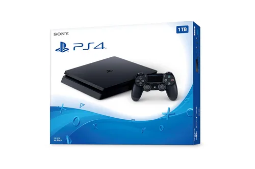 Vista 4 de PlayStation 4 Slim 1TB Console - Black Renewed