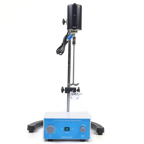 Vista 7 de Mezclador de laboratorio,Agitador eléctrico de arriba,3000rpm 0-120 minutos velocidad ajustable,100w 110v/60hz