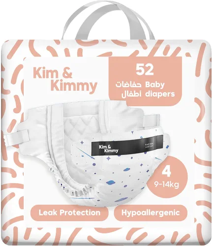 Vista 18 de Kim & Kimmy Pañales ecológicos, talla 2, 9-18 libras, 72 pañales – Protección contra fugas de 12 horas, sin erupciones, hipoalergénicos, ultrasuaves