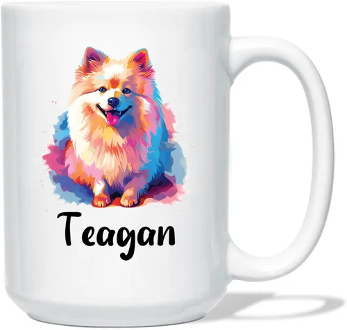Vista 21 de Affenpinscher - Taza de café con nombre personalizado, regalo para perro, papá, perro, mamá, taza de cerámica blanca personalizada Affenpinscher