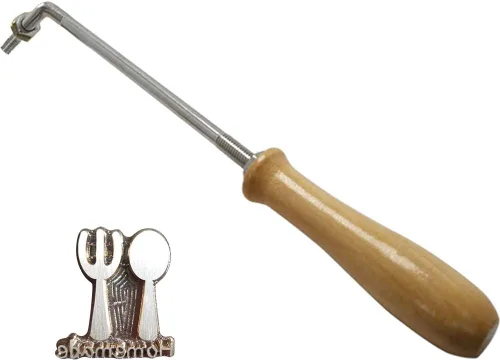 Vista 8 de Da Jia Tinton Life - Soldador creativo para tartas/madera/cuero con sello (varilla tratada con llama, pata de gato)