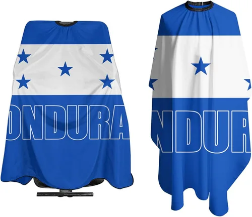 Vista 8 de Bandera de cachemira de México para salón de belleza, capa de corte de pelo para peluquería y peluquería delantal, accesorio de peinado para unisex