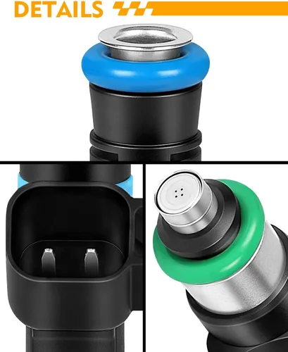 Vista 8 de 0280158020 Inyectores de combustible de 3.7L aptos para: Dodge Dakota Durango Nitro para:-Ram 1500, para:-Jeep Commander Grand Cherokee Liberty