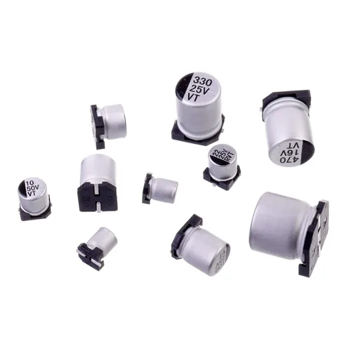 Vista 5 de BOJACK 10 valores 180 piezas 1uF ~ 1000uF SMD aluminio condensadores electrolíticos surtido kit