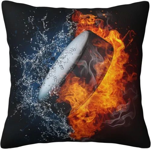 Vista 8 de Fundas de almohada con temática de béisbol para habitación de niños y niñas, fundas de almohada de estilo deportivo negro y azul