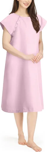 Vista 15 de NY Threads Bata de Hospital para Mujer Suave y Elegante Bata para Paciente