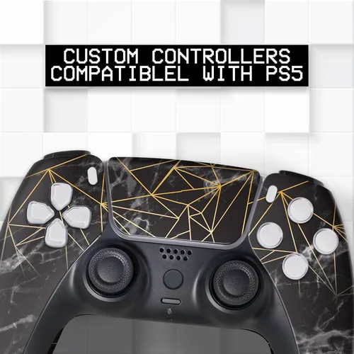 Vista 96 de Battman Custom PS-5 Controller Wireless compatible with Play-Station 5 Console by BCB Controllers Proudly Customized in USA with Permanent