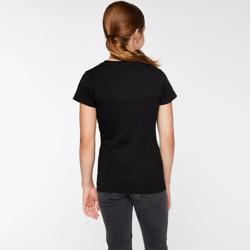 Vista 5 de LAT Niñas Activewear Sportswear Camiseta de longitud más larga (2616)