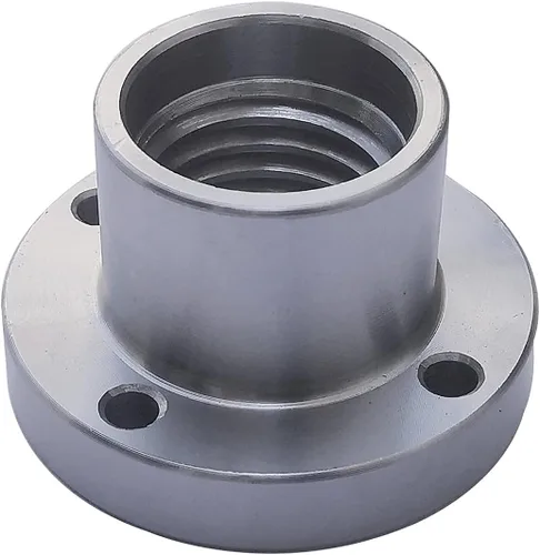 Vista 5 de Mandriles de 2" para torno de madera con placa frontal de acero, accesorios de carpintería con rosca de 1"-8TPI