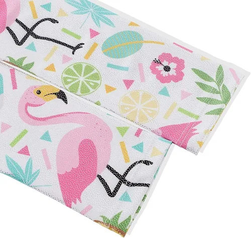 Vista 29 de HOZIY - Leotardos de manga larga para niñas, de gimnasia, para niños pequeños, trajes florales de unicornio, galaxia, arco iris, patrón de rayas