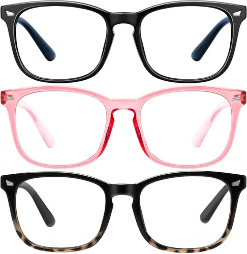 Vista 38 de hunsquer Gafas de luz azul para mujer/hombre