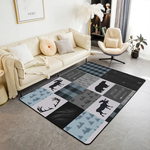 Vista 18 de Alfombra de motocross de 3 x 5 pies, alfombra para deportes extremos, sala de estar, dormitorio, decoración de motocicleta, alfombra antideslizante