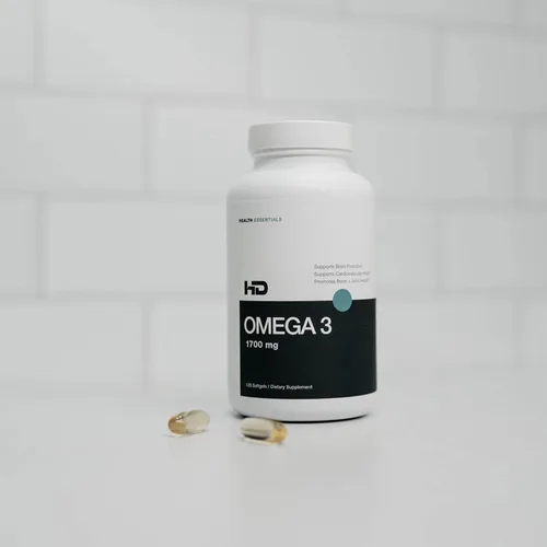 Vista 3 de HD MUSCLE Aceite de pescado HealthHD Omega-3 Triglicérido omega-3 de ultra alta potencia de 1700 mg DHA y EPA Apoyo para la salud cardíaca