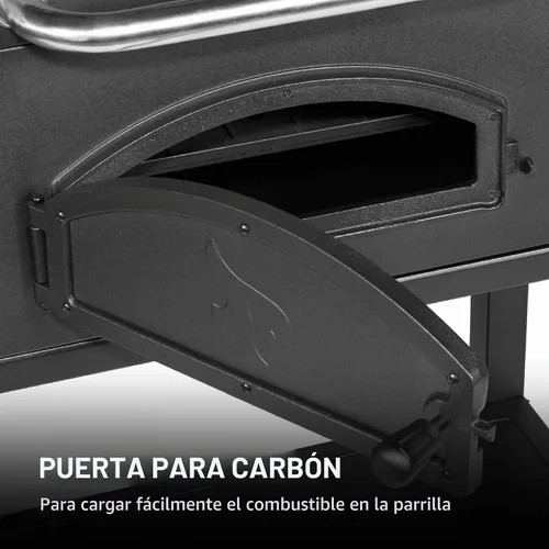 Vista 4 de Char-Griller Parrilla de carbón tradicional
